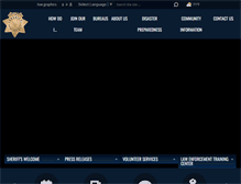 Tablet Screenshot of cocosheriff.org